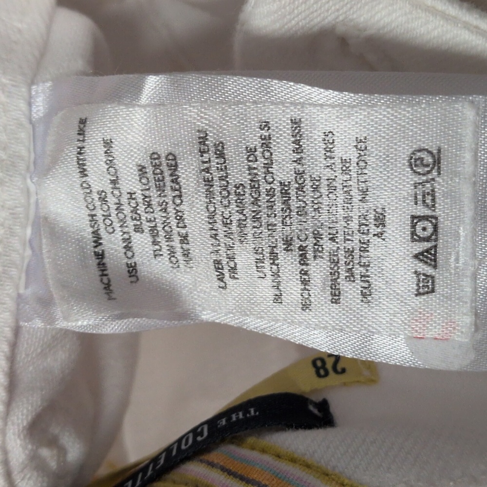 Maeve The Colette Women's White Wide-Leg Pants 28 - Picture 9 of 11
